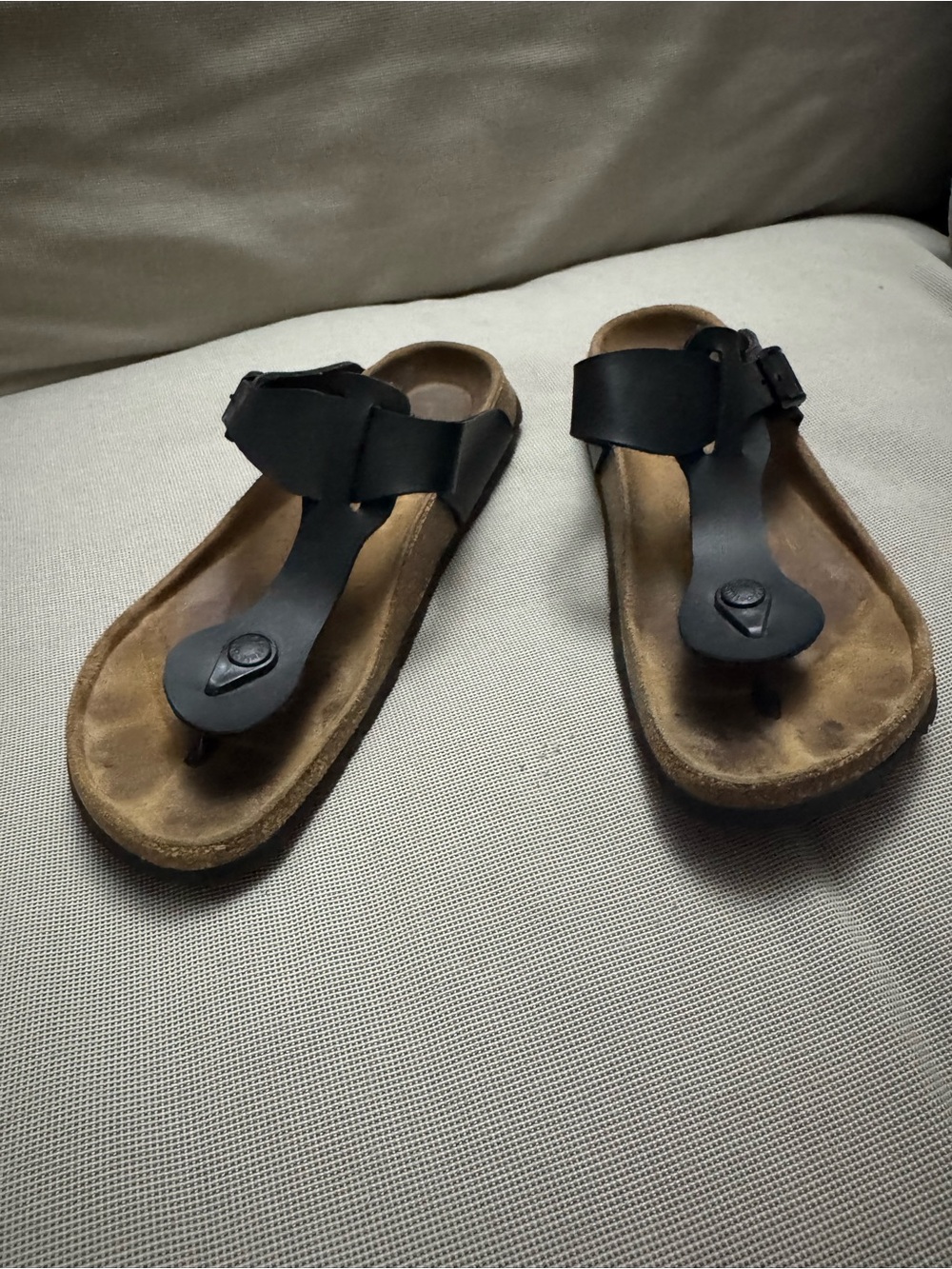 Birkenstock Black T-Strap Women's Sandals